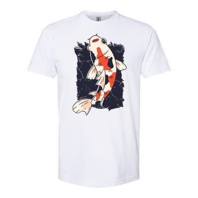 Koi Fish Softstyle® CVC T-Shirt