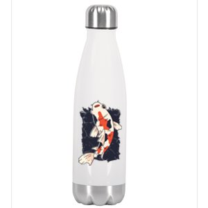 Koi Fish Stainless Steel Insulated Water Bottle