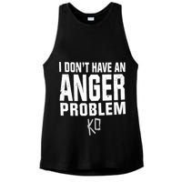 Kevin Owens I Don’t Have An Anger Problem Ladies PosiCharge Tri-Blend Wicking Tank