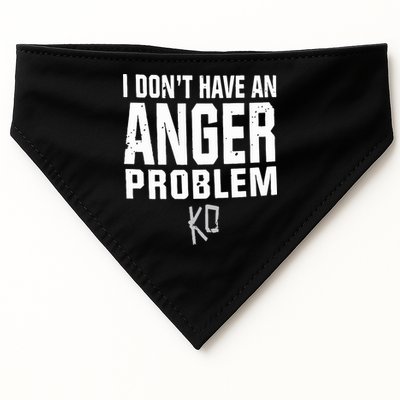 Kevin Owens I Don’t Have An Anger Problem USA-Made Doggie Bandana