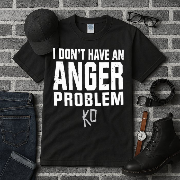 Kevin Owens I Don’t Have An Anger Problem Tall T-Shirt