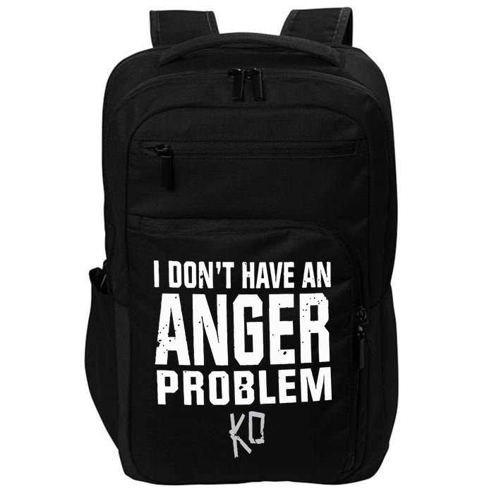 Kevin Owens I Don’t Have An Anger Problem Impact Tech Backpack