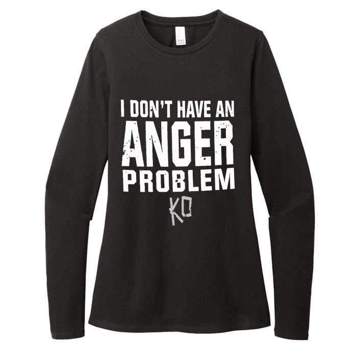 Kevin Owens I Don’t Have An Anger Problem Womens CVC Long Sleeve Shirt