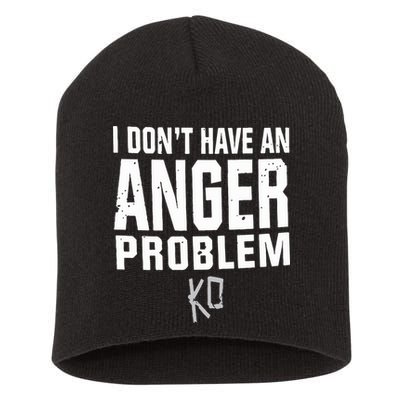Kevin Owens I Don’t Have An Anger Problem Short Acrylic Beanie