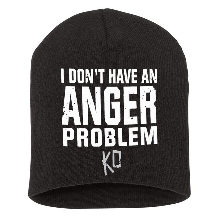 Kevin Owens I Don’t Have An Anger Problem Short Acrylic Beanie