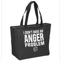 Kevin Owens I Don’t Have An Anger Problem Zip Tote Bag