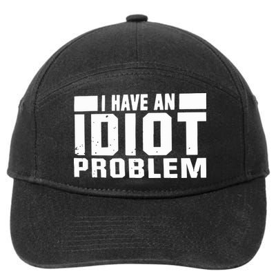 Kevin Owens I Have An Idiot Problem 7-Panel Snapback Hat