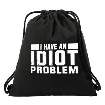 Kevin Owens I Have An Idiot Problem Drawstring Bag