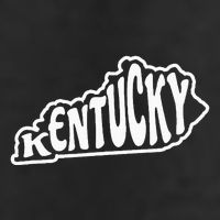 Kentucky Outline In White 15oz Campfire Ceramic Mug