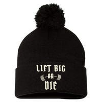 King Of Juco Merch Lift Big Or Die Pom Pom 12in Knit Beanie