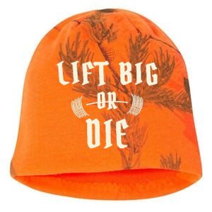 King Of Juco Merch Lift Big Or Die Kati - Camo Knit Beanie