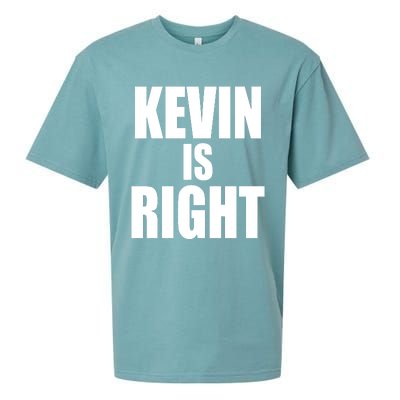 Kevin Owens Just Hit A Piledriver To Randy Orton Kevin Is Right Sueded Cloud Jersey T-Shirt