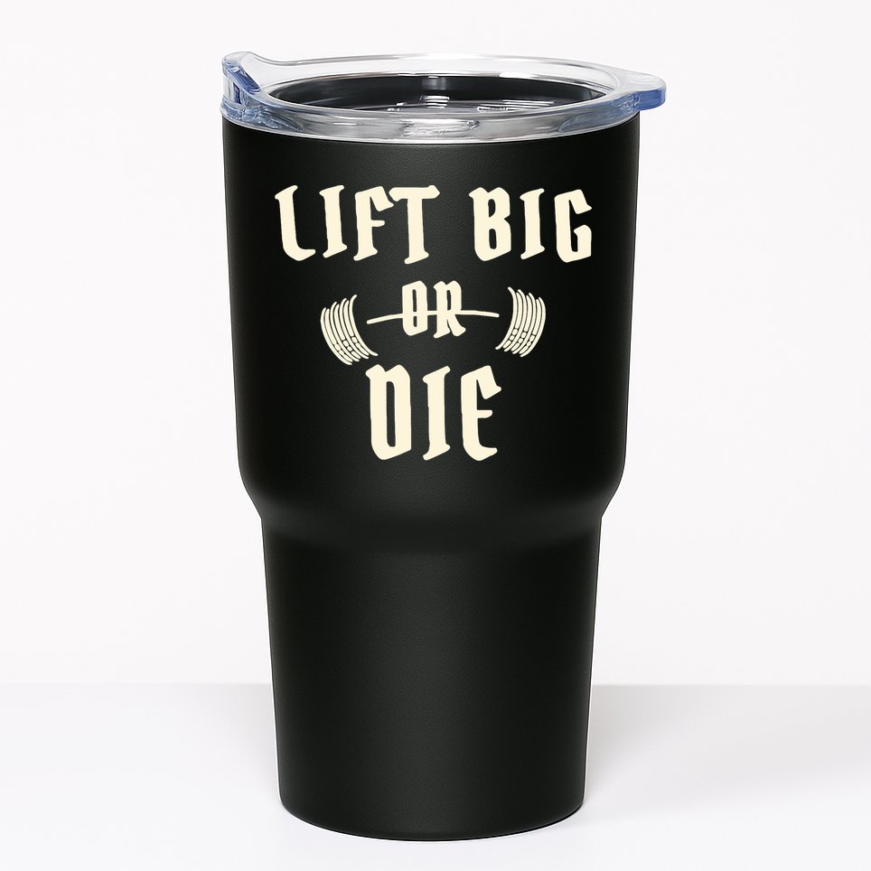 King Of Juco Merch Lift Big Or Die Tumbler