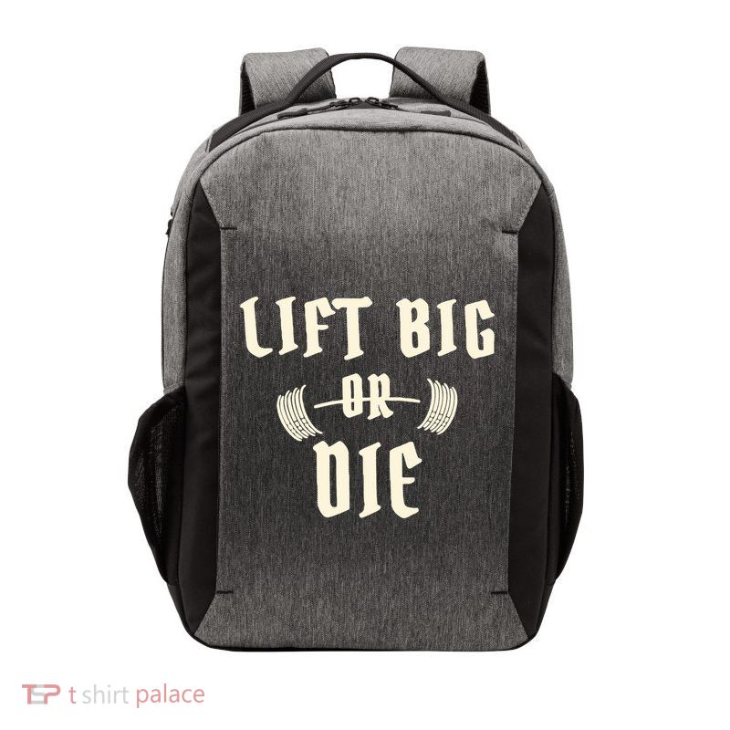 King Of Juco Merch Lift Big Or Die Vector Backpack