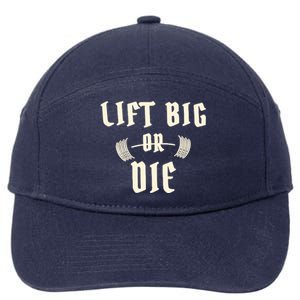 King Of Juco Merch Lift Big Or Die 7-Panel Snapback Hat