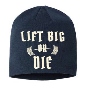 King Of Juco Merch Lift Big Or Die Sustainable Beanie