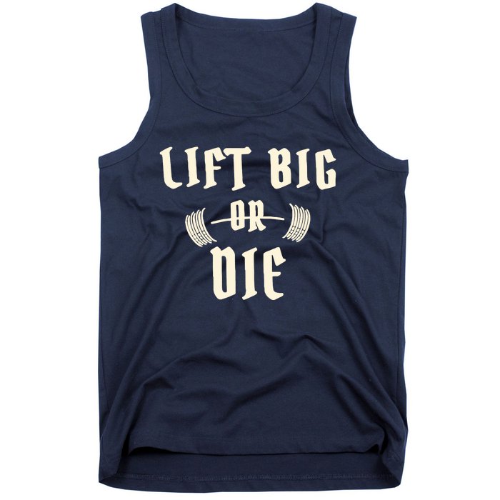 King Of Juco Merch Lift Big Or Die Tank Top