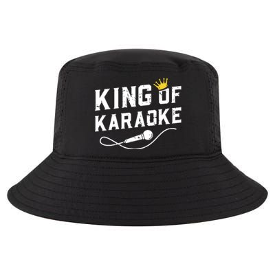 King Of Karaoke Funny Singing Singer Gift Cool Comfort Performance Bucket Hat