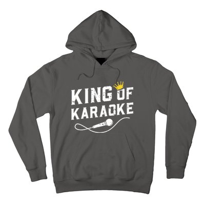 King Of Karaoke Funny Singing Singer Gift Hoodie