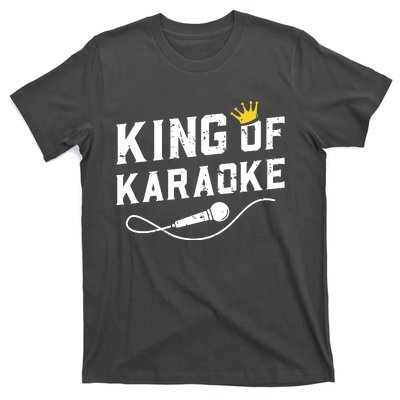 King Of Karaoke Funny Singing Singer Gift T-Shirt