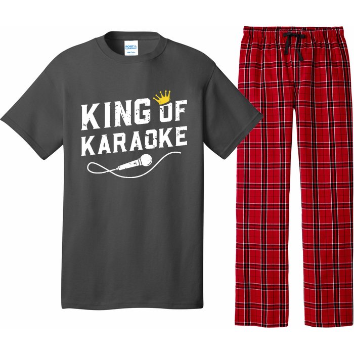 King Of Karaoke Funny Singing Singer Gift Pajama Set