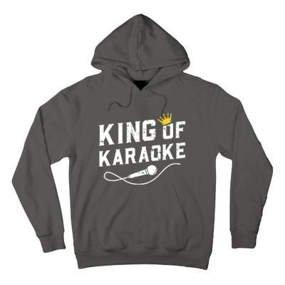 King Of Karaoke Funny Singing Singer Gift Tall Hoodie