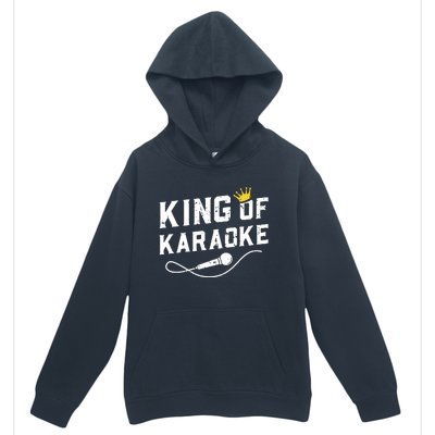 King Of Karaoke Funny Singing Singer Gift Urban Pullover Hoodie