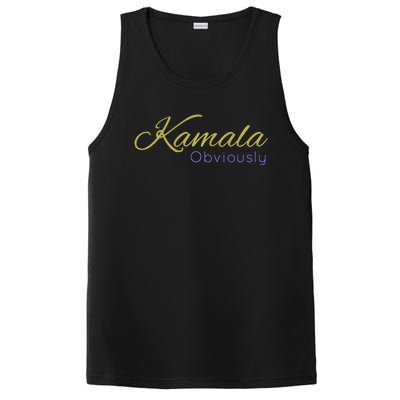 Kamala Obviously Kamala Harris Vote 2024 PosiCharge Competitor Tank