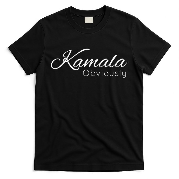 Kamala Obviously Kamala Harris Vote 2024 T-Shirt