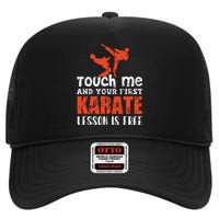 Karate Outfit Karate Karate For Karate Rankbelt High Crown Mesh Back Trucker Hat