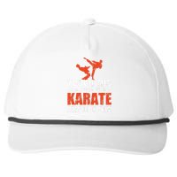 Karate Outfit Karate Karate For Karate Rankbelt Snapback Five-Panel Rope Hat