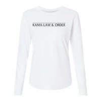 Kamalaw Order Kama Law & Order 2024 Womens Cotton Relaxed Long Sleeve T-Shirt