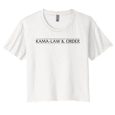 Kamalaw Order Kama Law & Order 2024 Women's Crop Top Tee