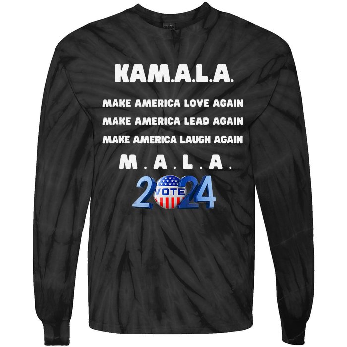 Kamalaw Order Kama Law & Order 2024 Premium Tie-Dye Long Sleeve Shirt