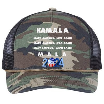 Kamalaw Order Kama Law & Order 2024 Premium Retro Rope Trucker Hat Cap