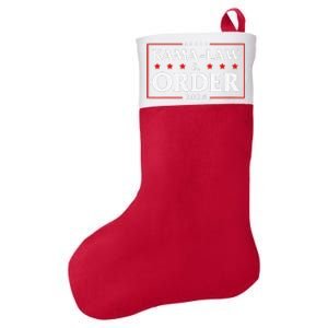 Kamalaw Order Kama Law & Order 2024 Felt Holiday Christmas Stocking