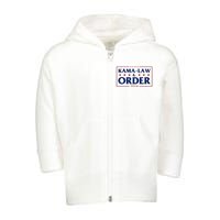 Kamalaw Order Kama Law & Order 2024 Toddler Zip Fleece Hoodie