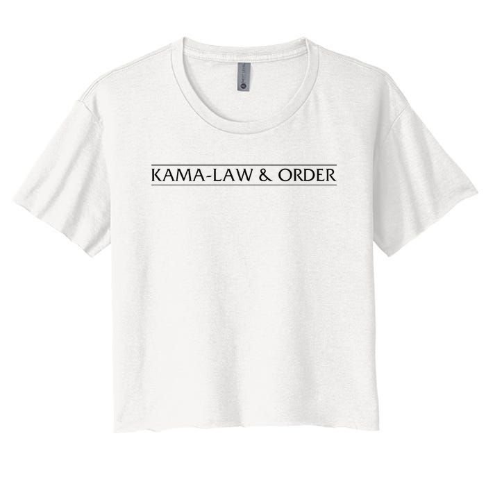 Kamalaw Order Kama Law & Order 2024 Women's Crop Top Tee