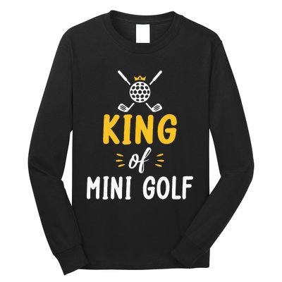 King of Mini Golf Long Sleeve Shirt