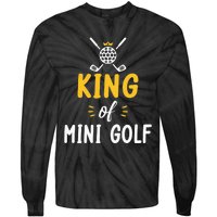 King of Mini Golf Tie-Dye Long Sleeve Shirt