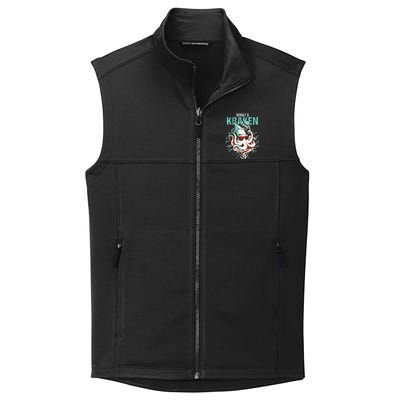 Kraken Ocean Monster Diver Surfer Beach Lover Whats Kraken Collective Smooth Fleece Vest