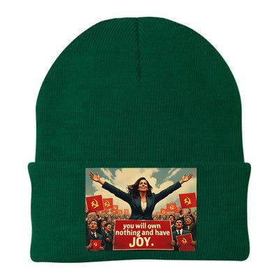 Kamunist Own Nothing And Have Joy Stop The Kammunism Harris Knit Cap Winter Beanie