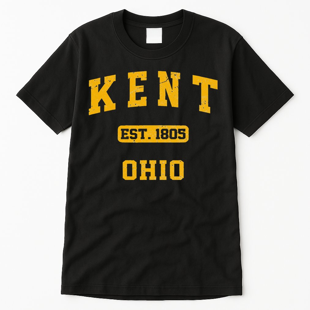 Kent Ohio OH Vintage State Athletic Style Tall T-Shirt