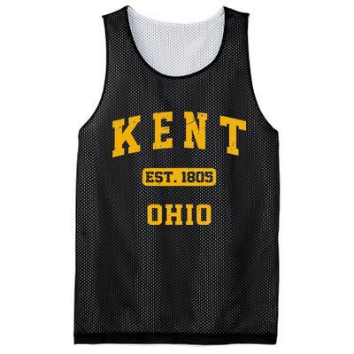 Kent Ohio OH Vintage State Athletic Style Mesh Reversible Basketball Jersey Tank