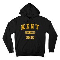 Kent Ohio OH Vintage State Athletic Style Hoodie