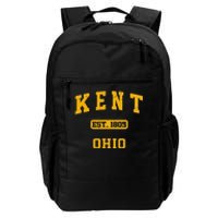 Kent Ohio OH Vintage State Athletic Style Daily Commute Backpack