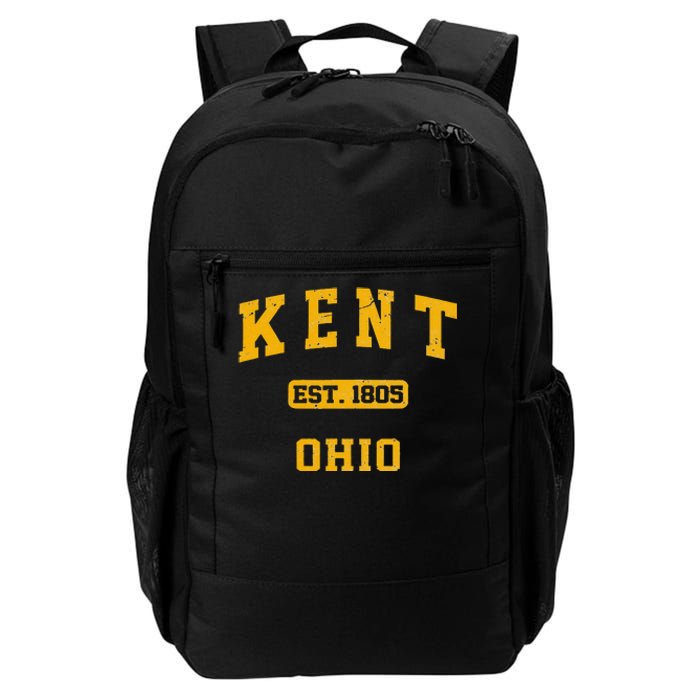 Kent Ohio OH Vintage State Athletic Style Daily Commute Backpack