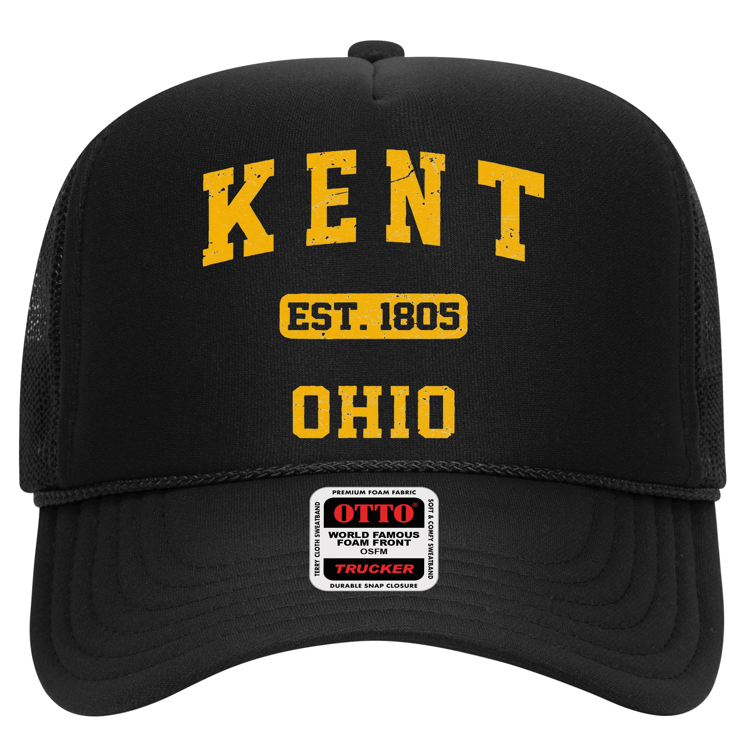Kent Ohio OH Vintage State Athletic Style Hat