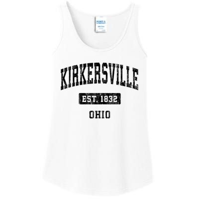 Kirkersville Ohio Oh Vintage Sports Established Design Ladies Essential Tank