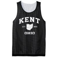 Kent Ohio OH Vintage State Athletic Style Mesh Reversible Basketball Jersey Tank